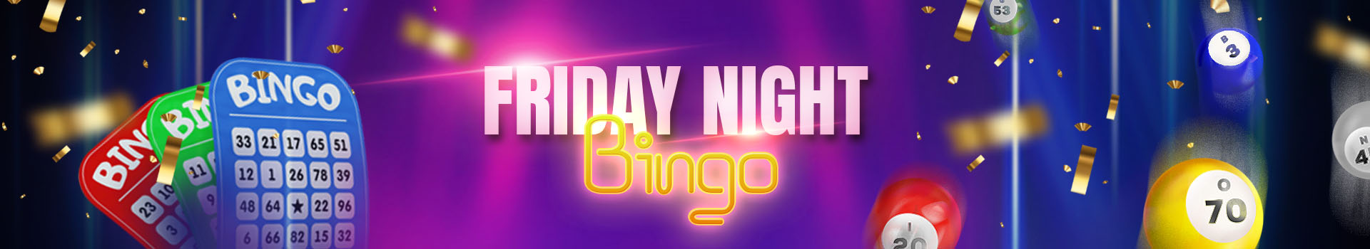 Friday Night Bingo Banner 