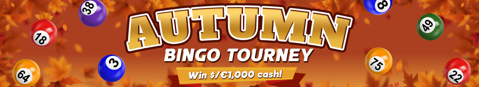 Autumn Bingo Tourney Banner