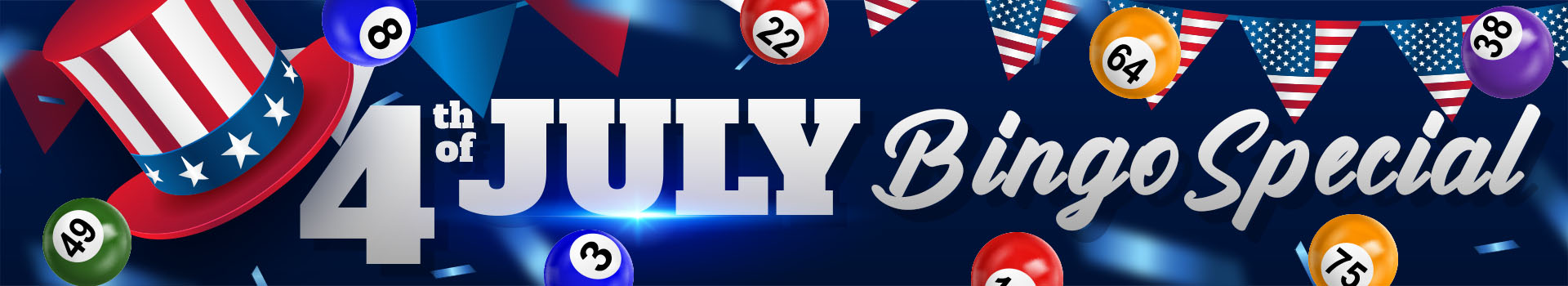 4th July Bingo Party